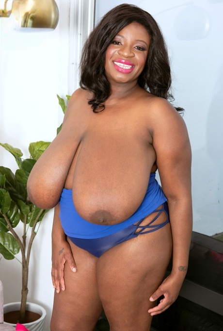 Black Chubby Wife Threesome sexy image