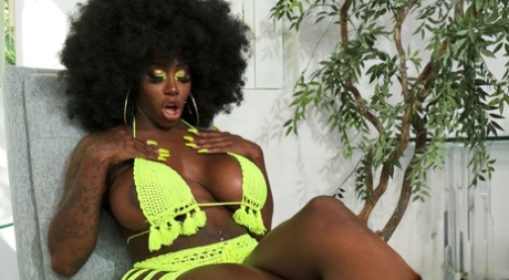 African Kimmy Granger Creampie porn photo